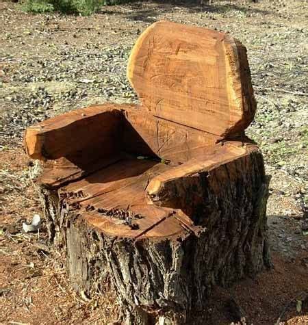 How To Make A Chair From A Tree Stump Ranee Fultz