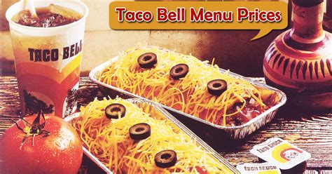 Taco Bell Menu With Prices 2024 - Ailis Arluene