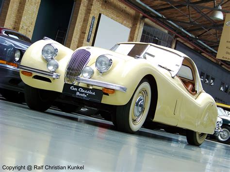 Jaguar Xk 120 Ots Bj 1951 Roadster Mit Hardtop Fotografiert Am 09