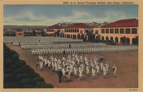 4580 Us Naval Training Station San Diego 3285254378 O Postcards Collectables Vintage Retro