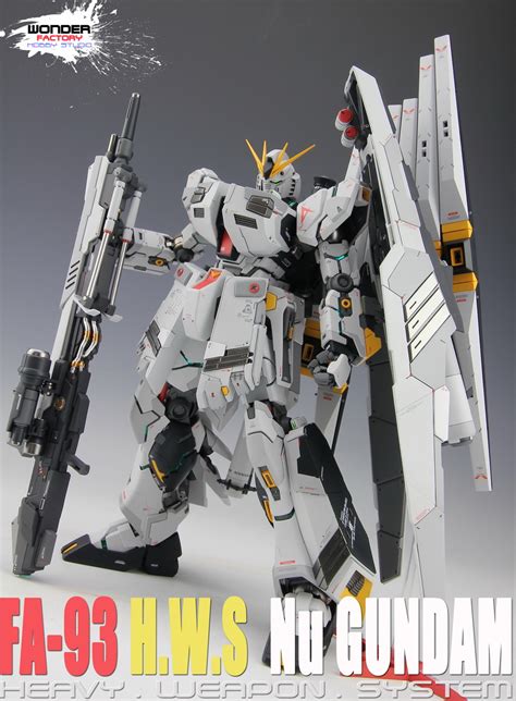 Gundam Guy Mg 1100 Fa 93 Hws Nu Gundam Verka Heavy Weapon System