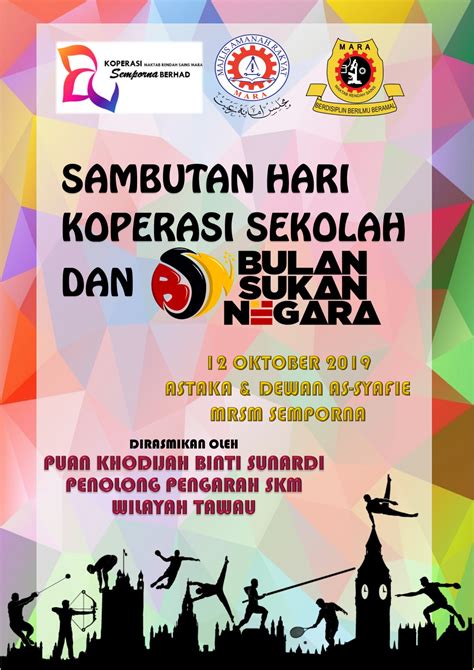 Poster Hari Sukan Negara 2019 Freestyle Challenge Jbsn Negeri