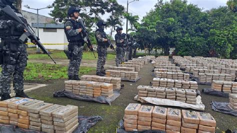 Casi 36 Toneladas De Drogas Incautadas En 15 Días En Ecuador