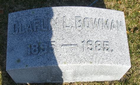 Claflin Loos Bowman Find A Grave Memorial