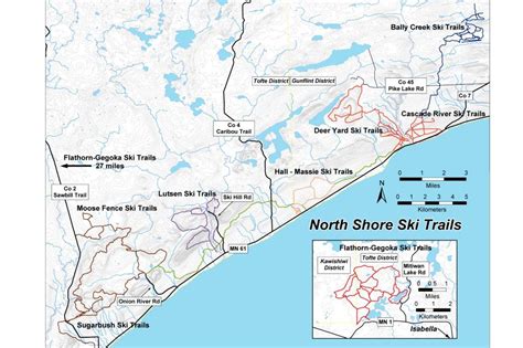 Cascade Mountain Ski Trail Map