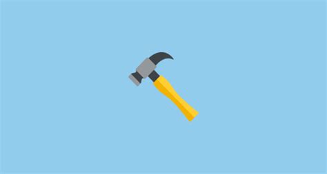 🔨 Hammer Emoji On Joypixels 21