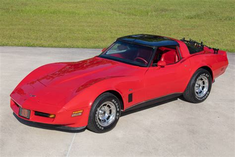 1980 Red Corvette