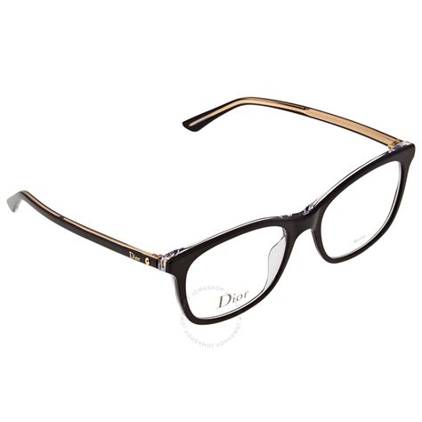 Dior Ladies Black Square Eyeglass Frames Monta18 0s7y 52 762753105646 Eyeglasses Jomashop