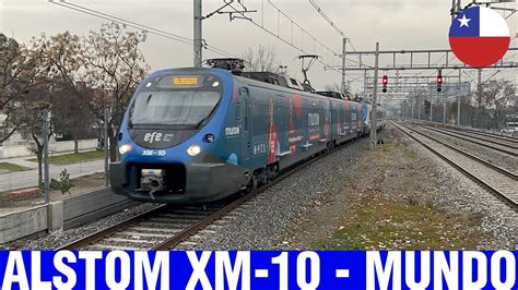 EFE Central Alstom Xtrapolis Modular XM 10 Con Publicidad De Mundo