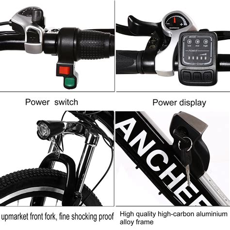 Exercise Bike Zone Ancheer Power Plus Electric Mountain Bike An Eb001
