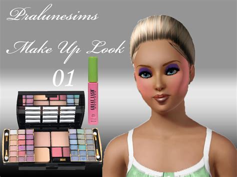 The Sims Resource Pralinesims Make Up Look