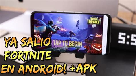 Ya Salio Fortnite En Android Apk Youtube