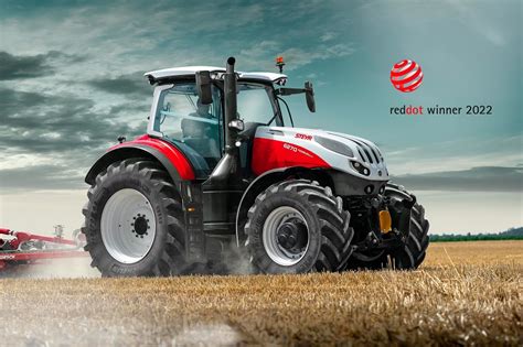 Le Tracteur Steyr Terrus CVT Obtient Le Red Dot Design Awards 2022