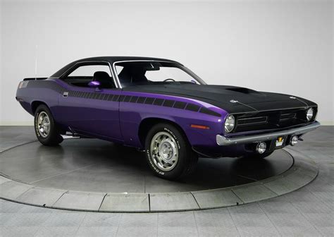 1970 Plymouth Cuda Purple Plymouth Valiant Plymouth Barracuda My