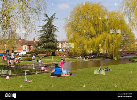 Queen Elizabeth Gardens Salisbury Wiltshire England United Kingdom