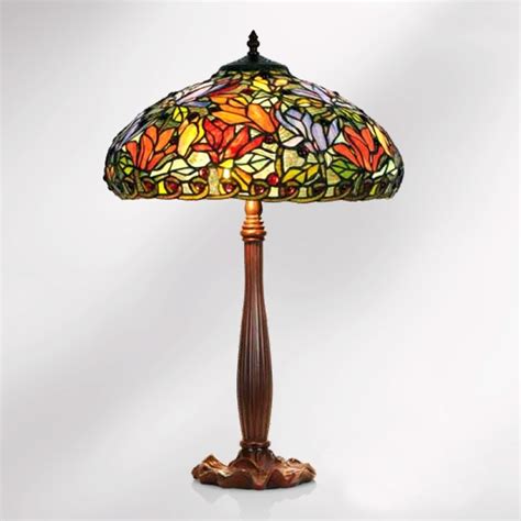 Lampada Da Tavolo Elaine Stile Tiffany H Cm Lampade It