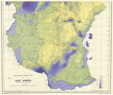 Africa Annual Rainfall Map