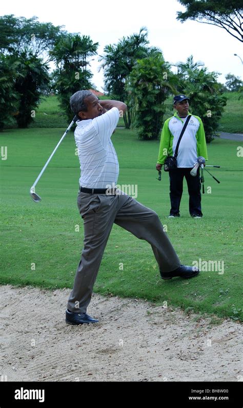 The Golf Player Stock Photo - Alamy