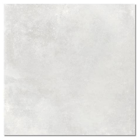 Athena Silver Light Grey Concrete Effect Matt Porcelain Tile 600x600mm