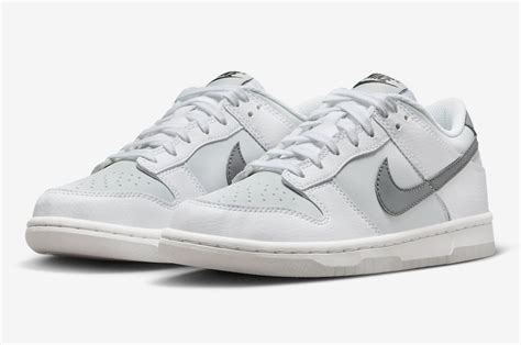 Kids Nike Dunk Low Comes With Reflective Swooshes Sneakers Cartel