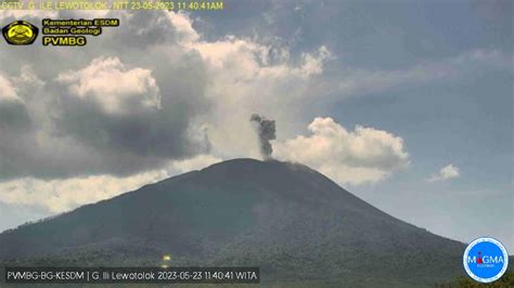 May 23 2023 EN Mexico Popocatepetl Indonesia Ili Lewotolok