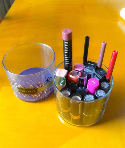 Diy Lipstick Holder Lipstick Organizer From Bath And Body Works