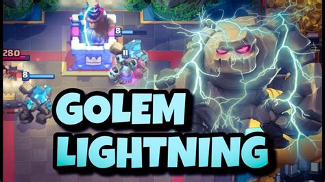 Best Golem Night Witch Lightning Deck For Ladder Push Trophies