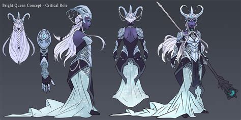 Bright queen | Character design, Critical role fan art, Character art