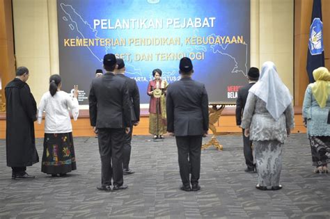 Lantik Pejabat Sesjen Kemendikbudristek Junjung Tinggi Kolaborasi Dan