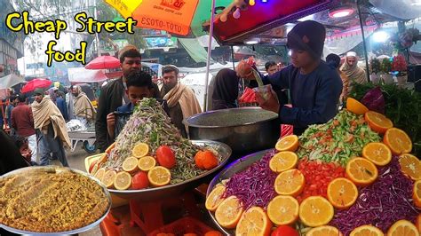 Cheap Food In Breakfast Popular Street Food In Afghanistan Subha Ka