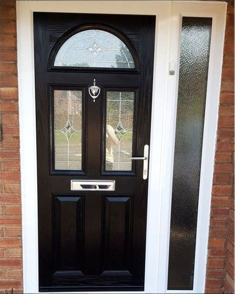 Black Composite Door New Harmony Contemporary Doors Panel Doors