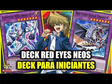 DECK PARA INICIANTES COMO MONTAR O DECK RED EYES F2P NO YUGIOH DUEL