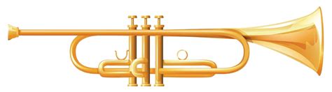 Golden Trumpet Png Transparent Images Free Download Vector Files