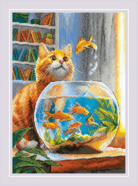 Riolis Ginger Observer Cross Stitch Kit Jk S Cross Stitch Supplies