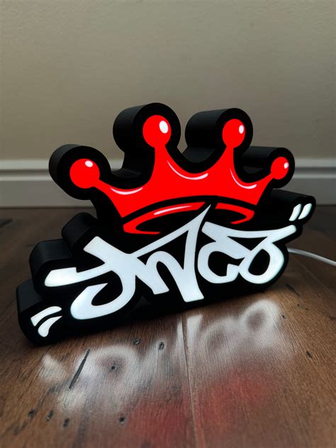 JNCO jeans company crown logo lightbox – Caveman3D