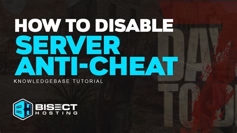 How To Disable Anti Cheat On A 7 Days To Die Server Youtube