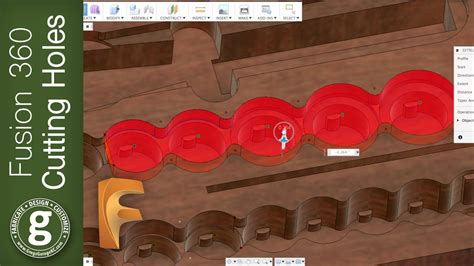 Cutting Holes For Sockets Dpt Box Fusion Cad Youtube