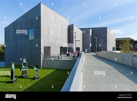 The Hepworth Wakefield Art Gallery Viewed From Across The River Calder