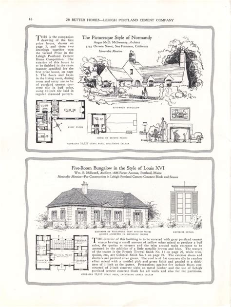 An Old House Is Shown In Two Separate Pages With The Floor Plan And