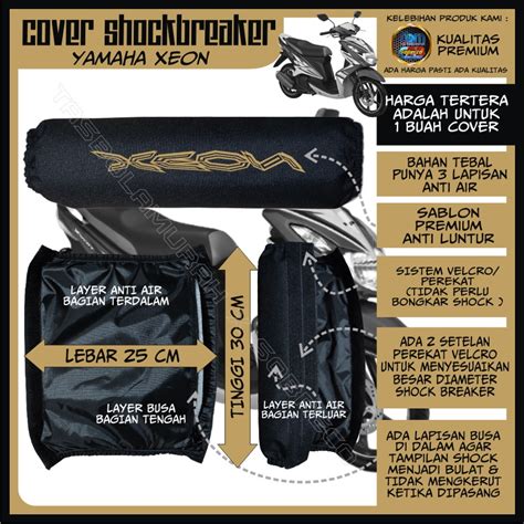 Jual SARUNG PELINDUNG PENUTUP COVER SOKBREKER SHOCK BREAKER BELAKANG