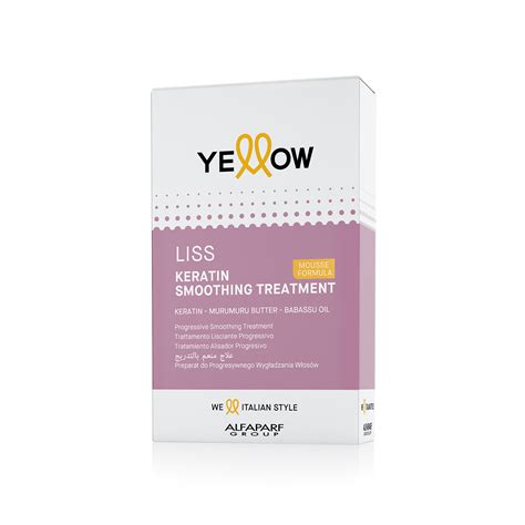 Liss Keratin Smoothing Treatment Yellowpro