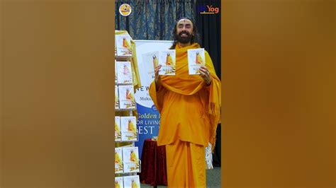 Swami Mukundanandas Golden Rules For Living Your Best Life Book Launch Shorts Youtube