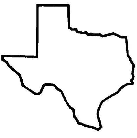 State Of Texas Silhouette - ClipArt Best