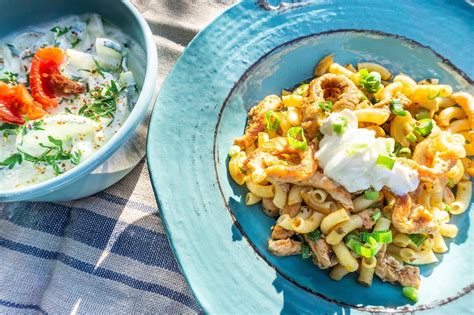 Stuttgartcooking Gyros Pasta Mit Tzatziki Salat