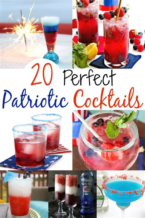 Patriotic Cocktails Recipes My Turn For Us