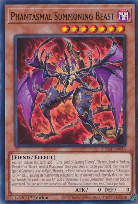 YuGiOh Trading Card Game Phantom Nightmare Single Card Common