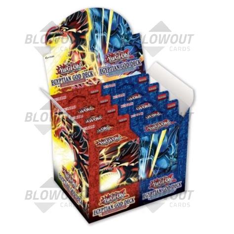 Yugioh Egyptian God Deck Unlimited Display Box