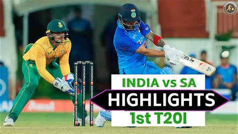 India Vs South Africa 1st T20 Match Full Highlights 2022 India Vs Sa