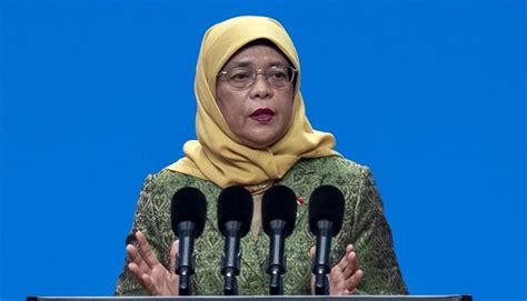 Profil Halimah Yacob Presiden Perempuan Pertama Singapura Yang Baru