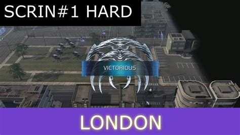 C C3 Tiberium Wars Scrin Mission 1 London Hard Difficulty YouTube